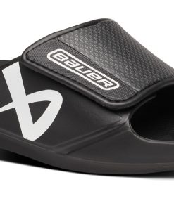 BAUER/OOFOS Men's OOahh Sport Flex Sandal ?C Black